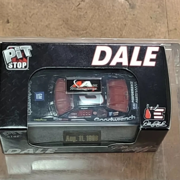 Pit Stop 1:64 Dale Earnhardt #3 Goodwrench August 11 1996 Diecast Car NEW NIP - Picture 2 of 4